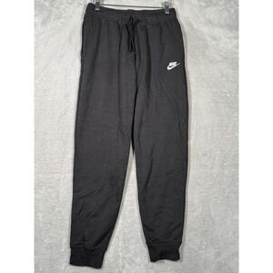Nike Sweatpants Womens S Black DQ5191-010 Joggers Club Fleece Athletic Pants